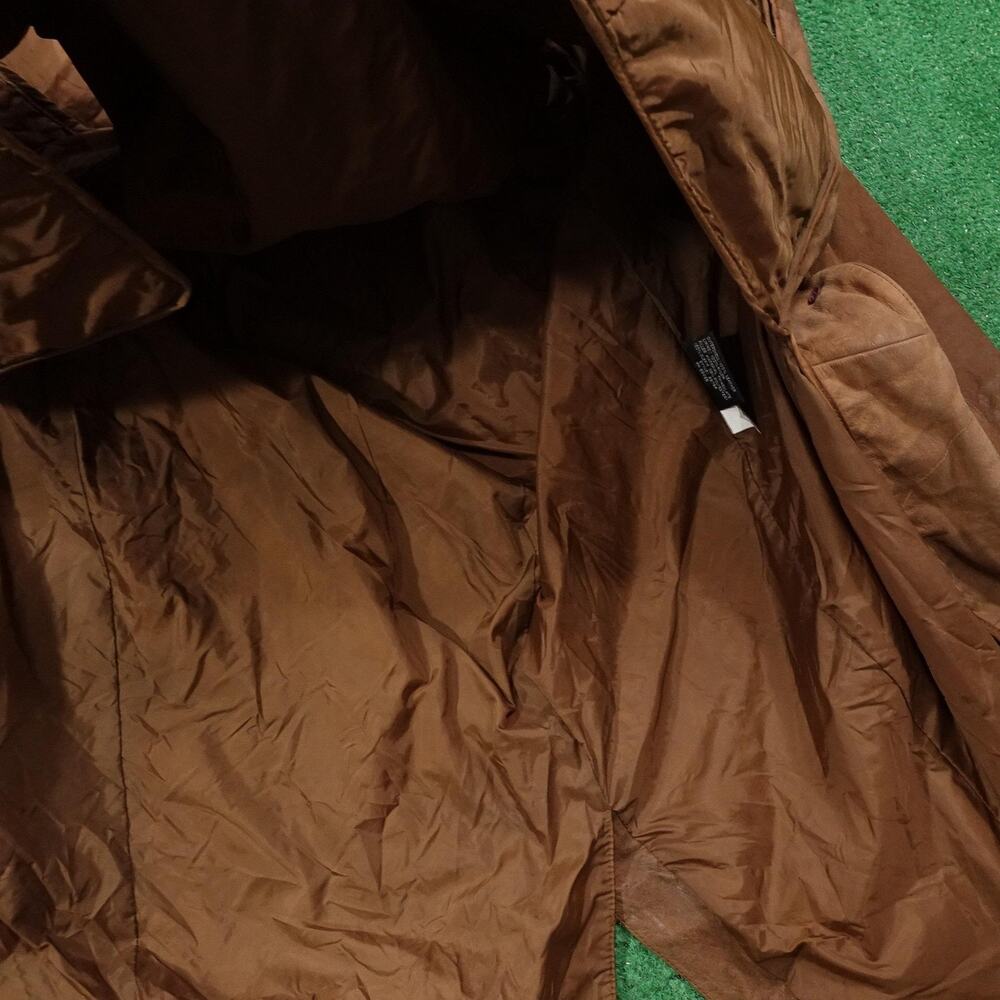 Wilsons Adventure Bound Originals Coat Womens PXS Brown Suede Leather Thinsulate - Picture 12 of 16
